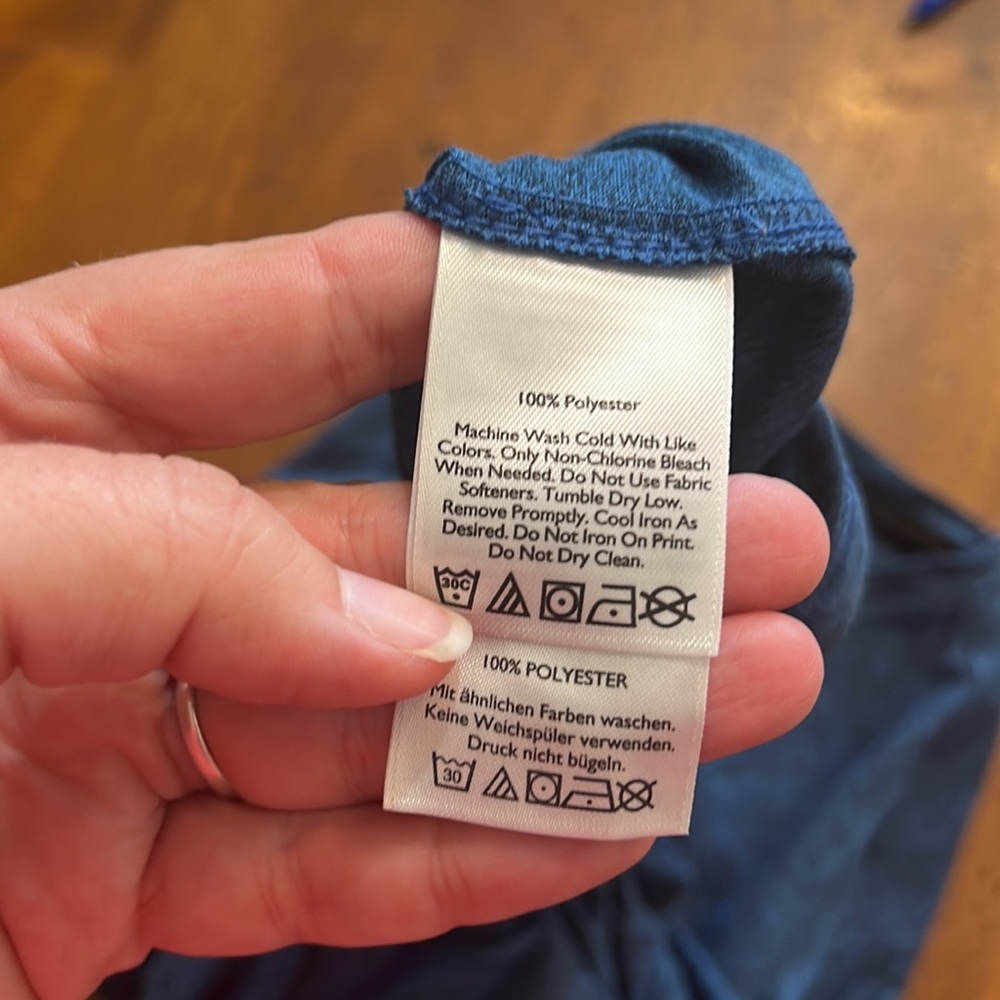 Blue Eddie Bauer Short Sleeve T-Shirt - Picture 6 of 6